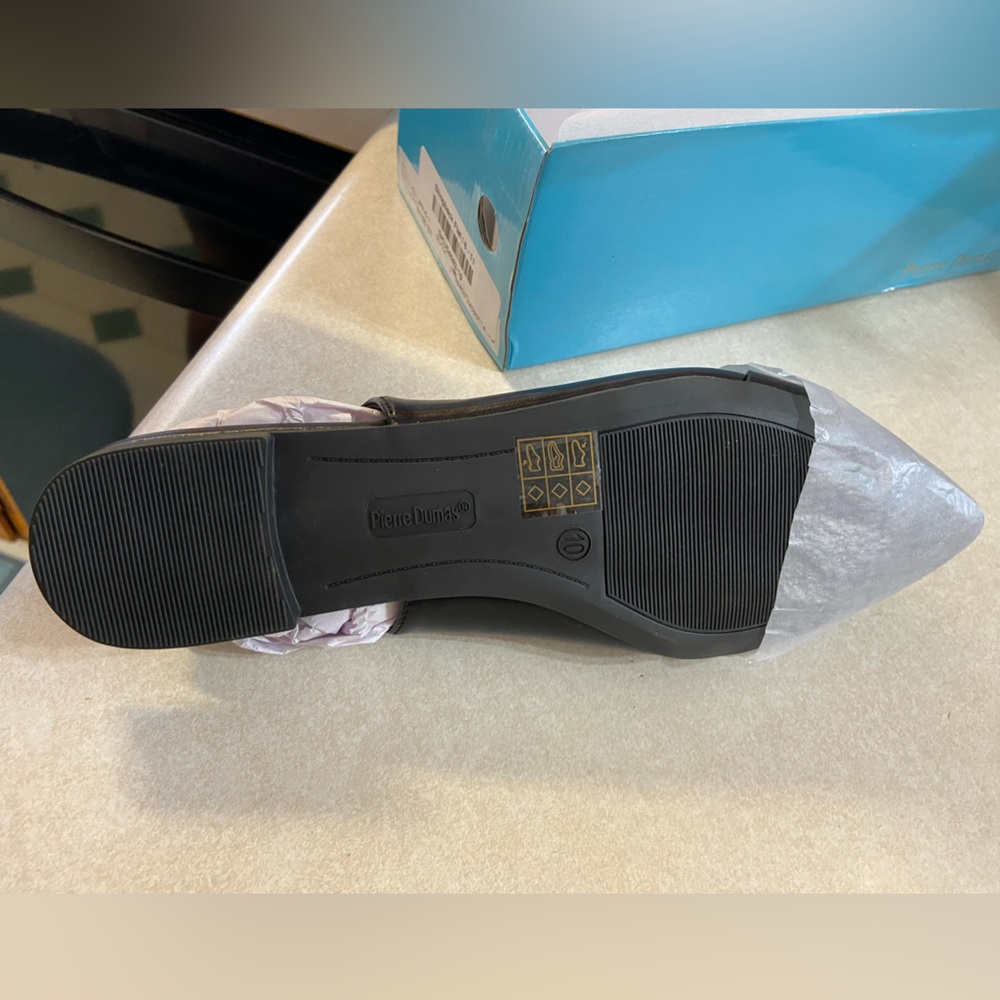 Pierre Dumas Black Slingback Flats - Picture 7 of 7